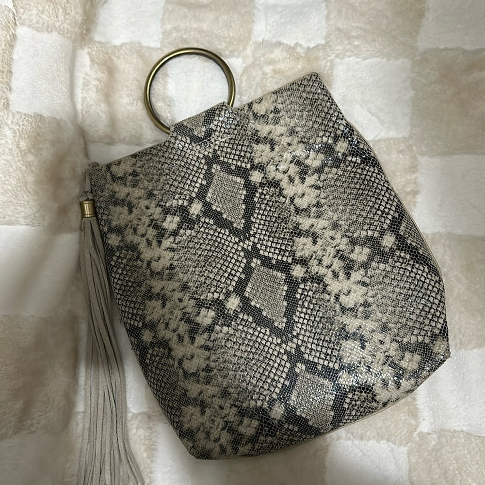 Snakeskin bag